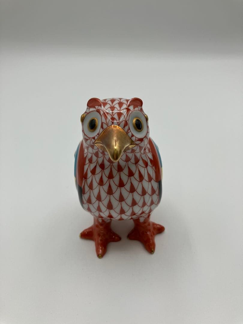 ヘレンド オウル 世界のフクロウ 箱　中国 限定3000体