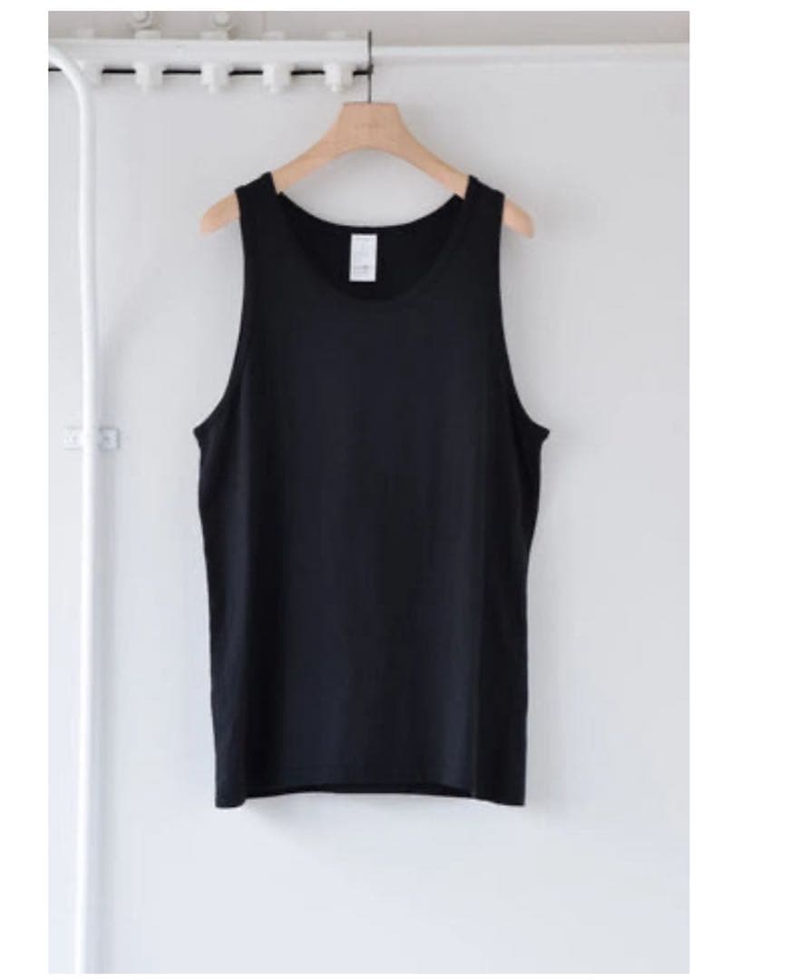 【極美品】24SS COMOLI 『サープラスタンクトップ 』BLACK 3