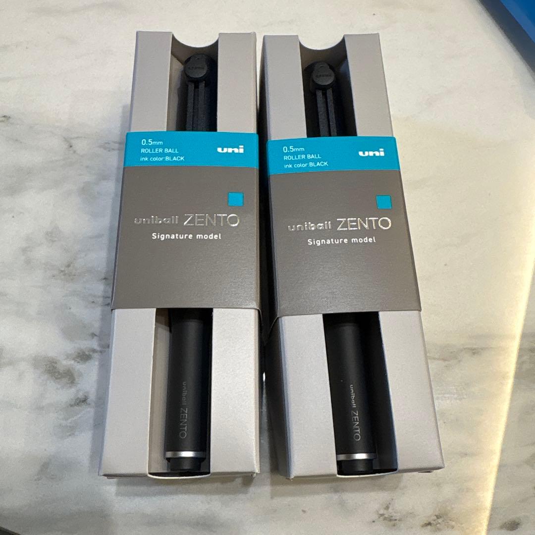 【新品未開封uniball ZENTO シグニチャーモデル2本セット0.5mm