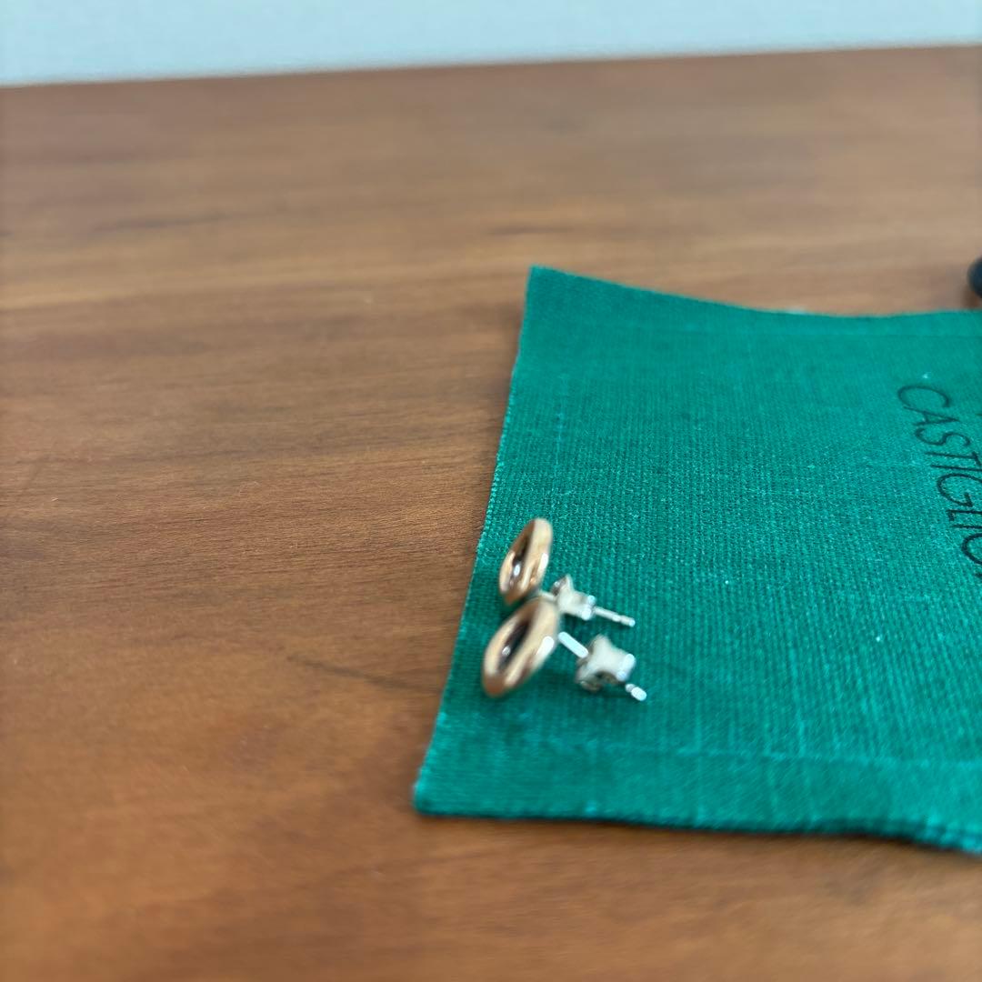 MONICA CASTIGLIONI モニカカスティリオーニ　円形ピアス