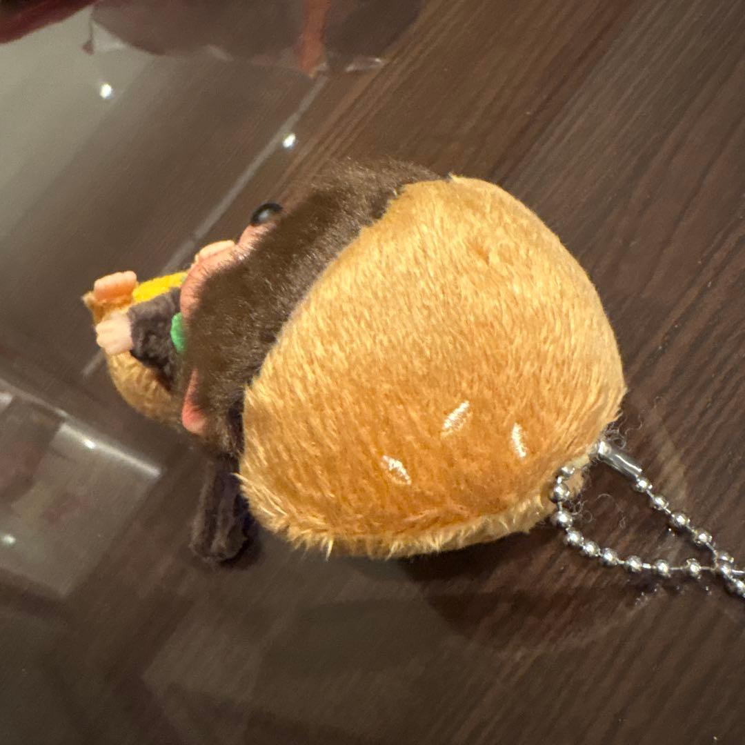 モンチッチ　ハンバーガー　タイ　限定　タグ付き