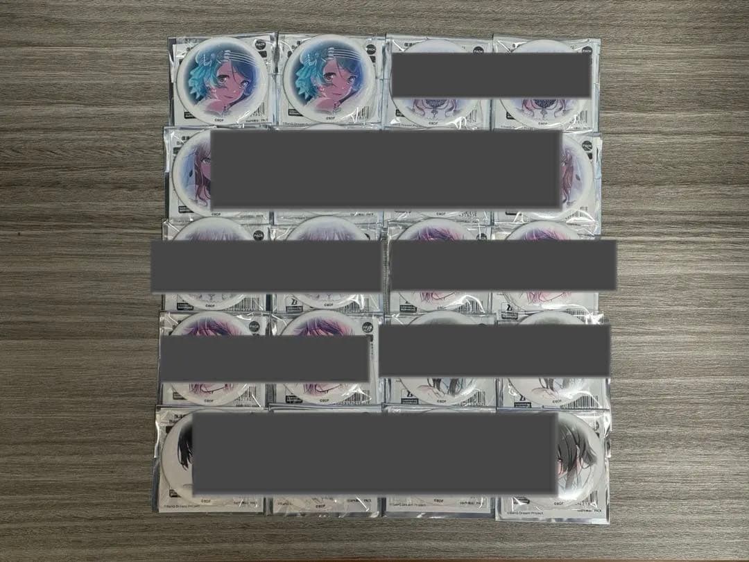 信澤収展　缶バッジ　ロゼリア 16個セット