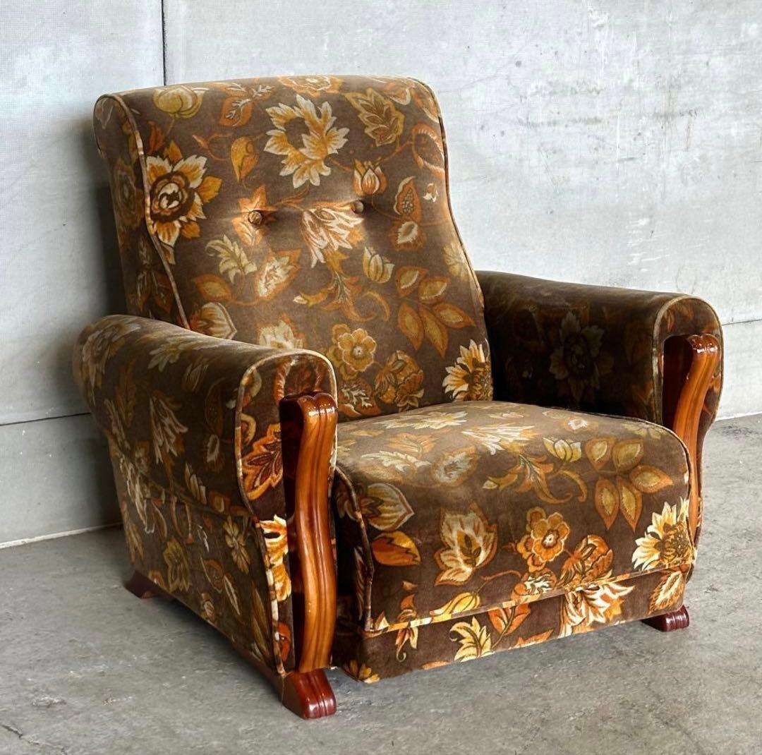 ꧁✿✿✿꧂金華山 ヴィンテージ 70s ミッドセンチュリー ソファ　サンフェード