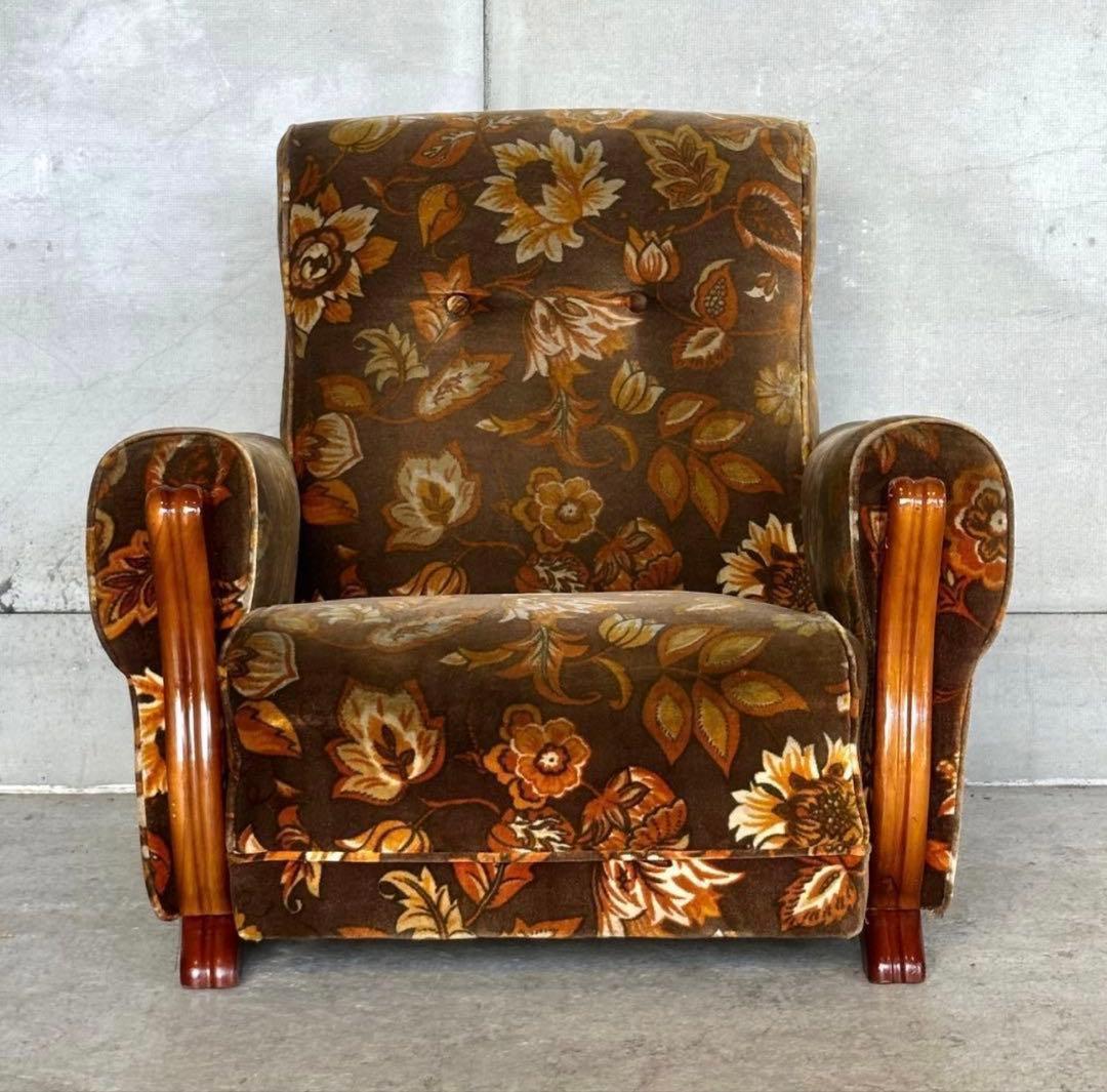 ꧁✿✿✿꧂金華山 ヴィンテージ 70s ミッドセンチュリー ソファ　サンフェード