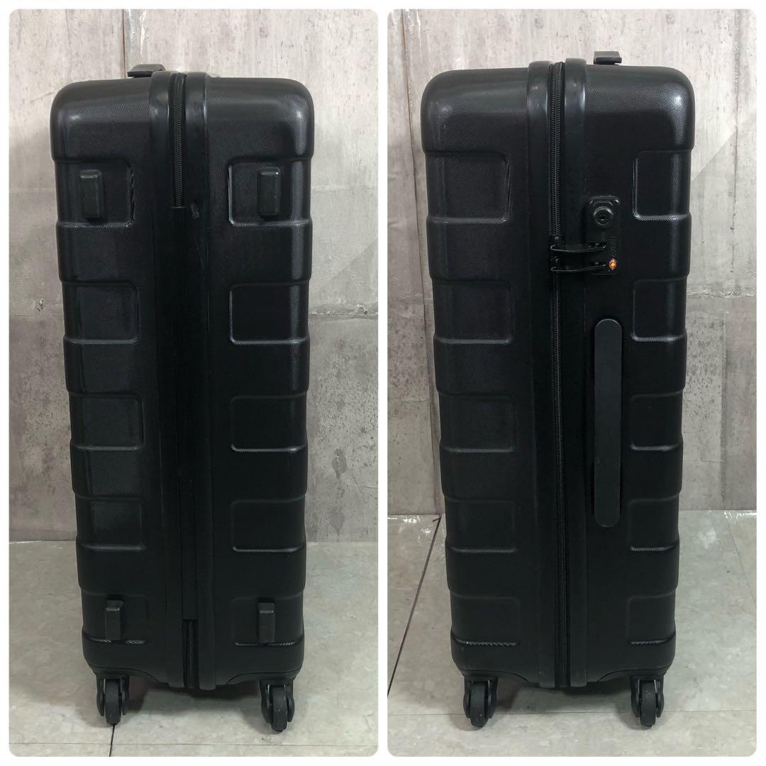 無印良品　キャリーケース　TSAロック　ブラック　大容量　バー高さ調整可能