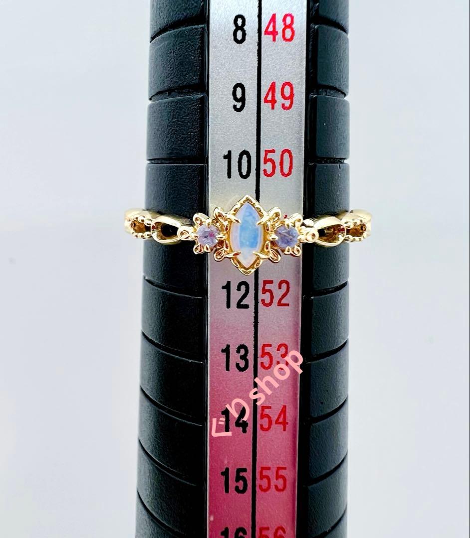 NOJESS k10 オパール リング 11号