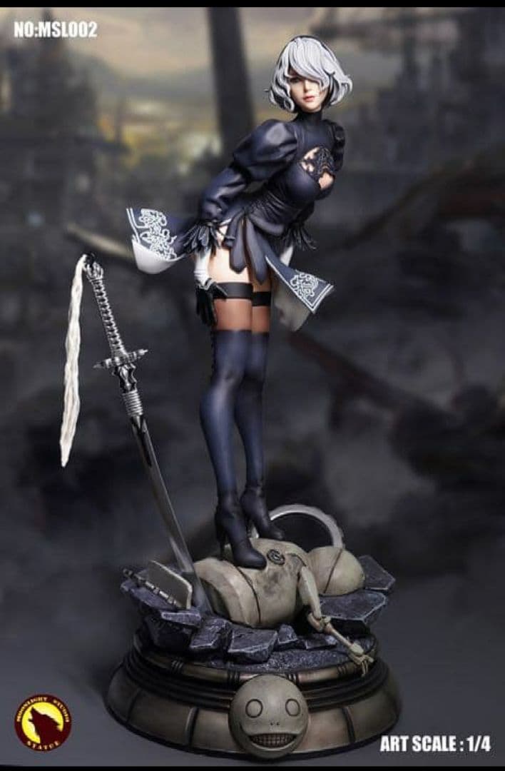 MoonLightスタジオ MLS002 2B 1/4 スタチュー フィギュア