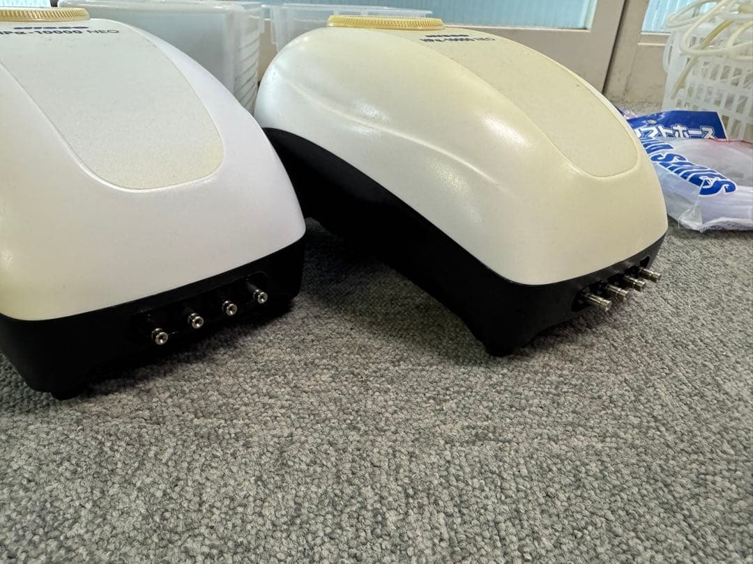 【メダカ業務用】NISSO HPα-10000 NEO エアポンプ 2台セット
