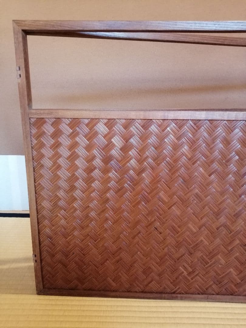 【茶道具】あじろ風炉先屏風　風炉先212