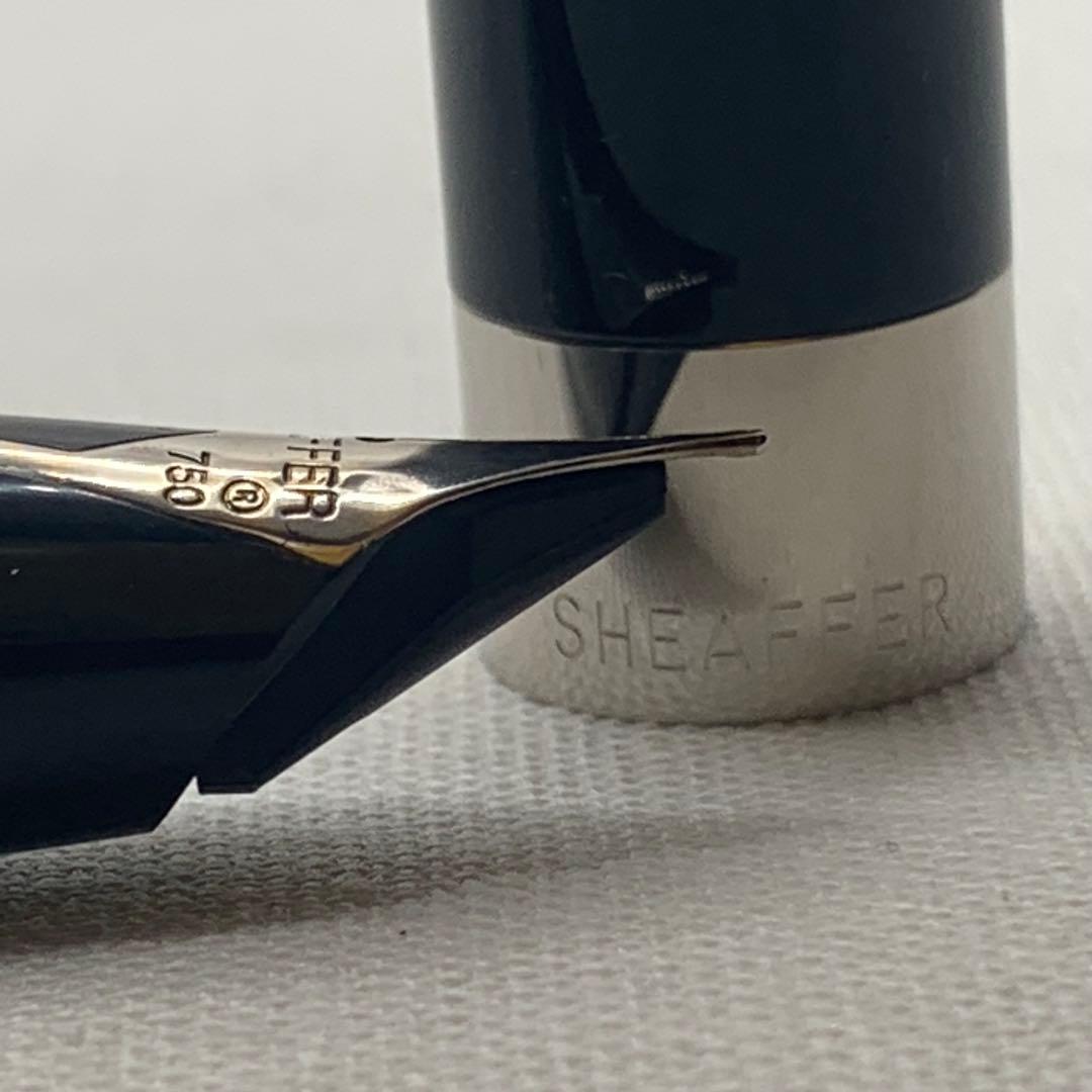 【箱保証書付】シェーファー　レガシーヘリテージ　パラジウム　万年筆18K F