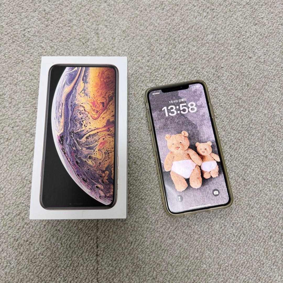 iPhoneXS Max 512GB Gold Sim Free 本体