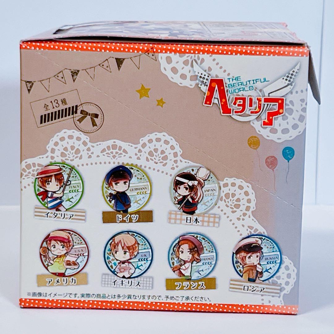 【全13種】ヘタリア　缶バッジコレクション イタリア枢軸連合親分子分 希少品