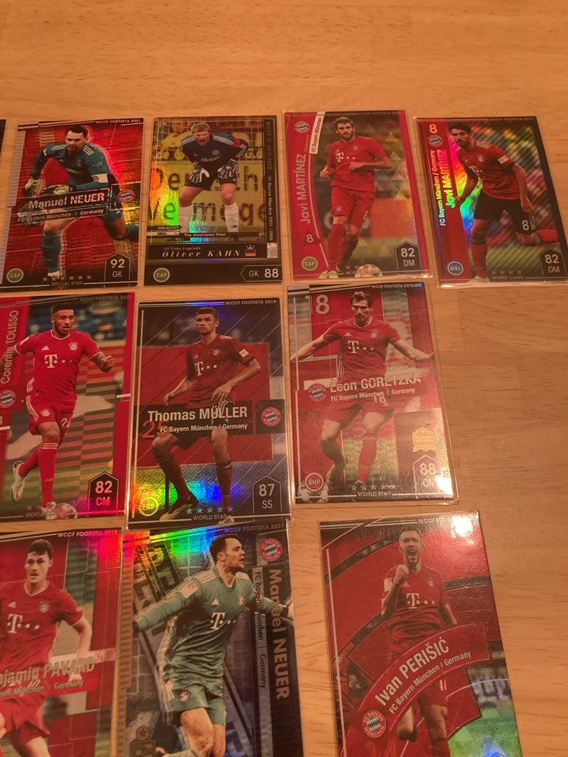 wccf footista バイエルン　25枚セット