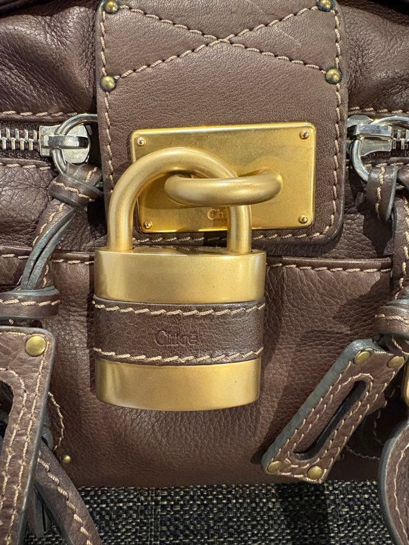 3回使用Chloeパディントンハンドバッグ