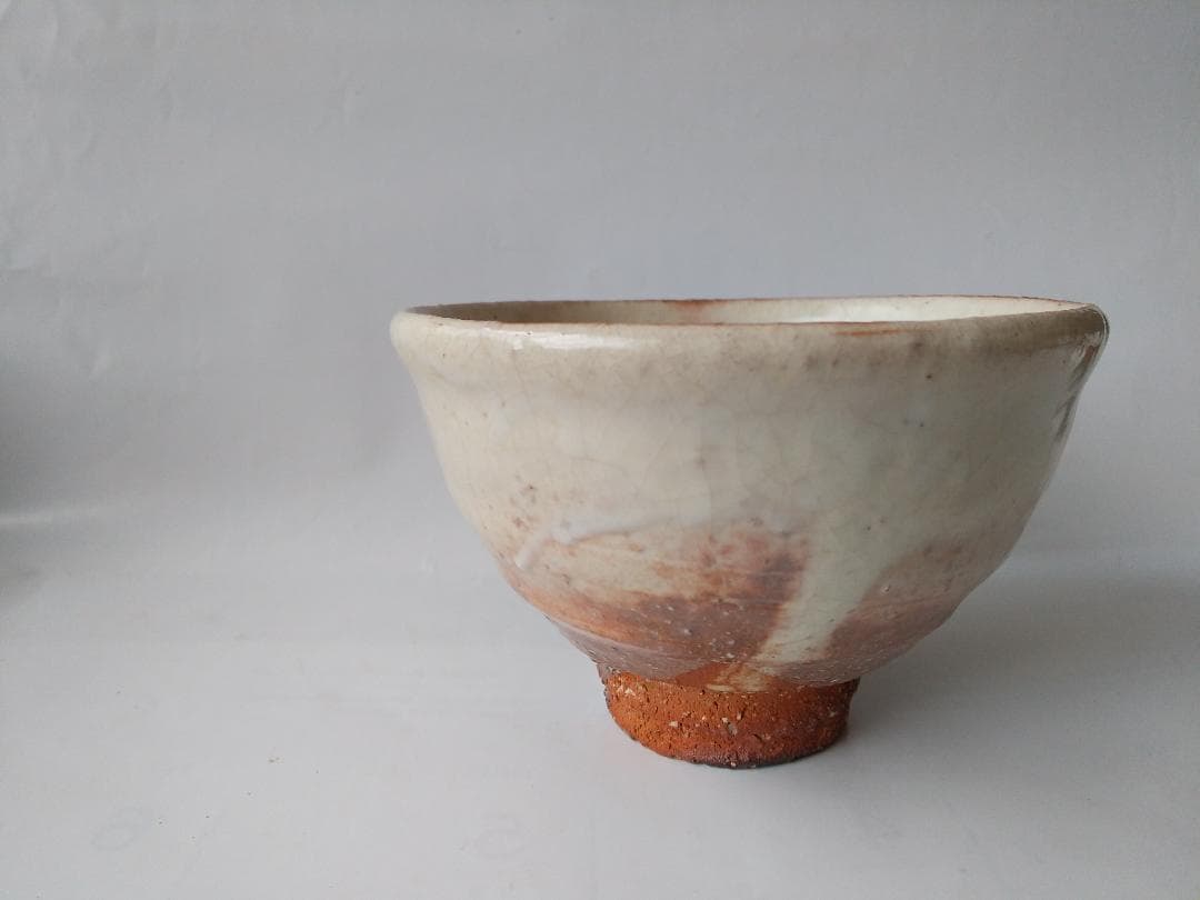 萩焼 茶碗 松龍山 松野緑栄 共箱 共布 栞 茶道具 抹茶碗 新品 未使用 です