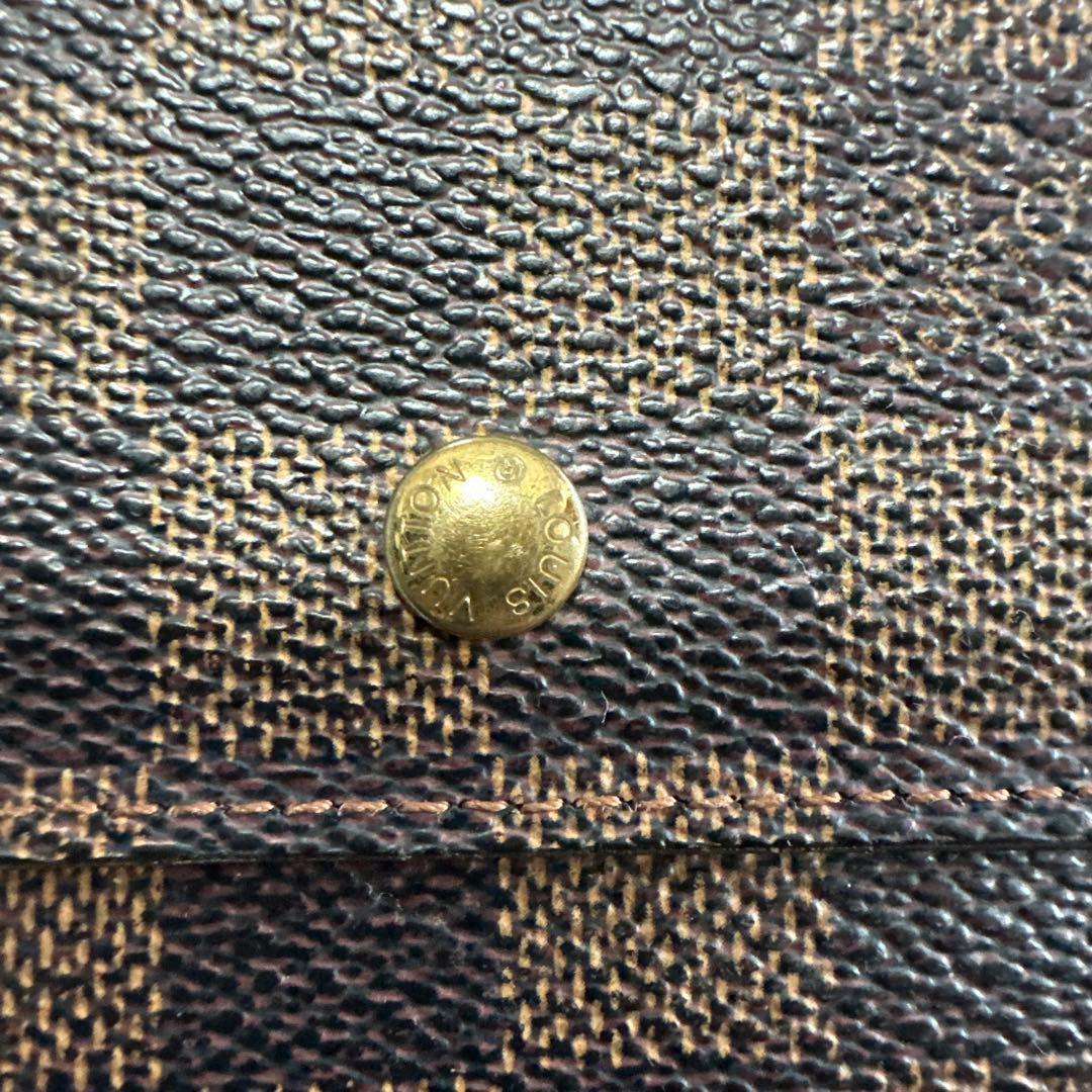 ルイヴィトン ダミエ三つ折財布