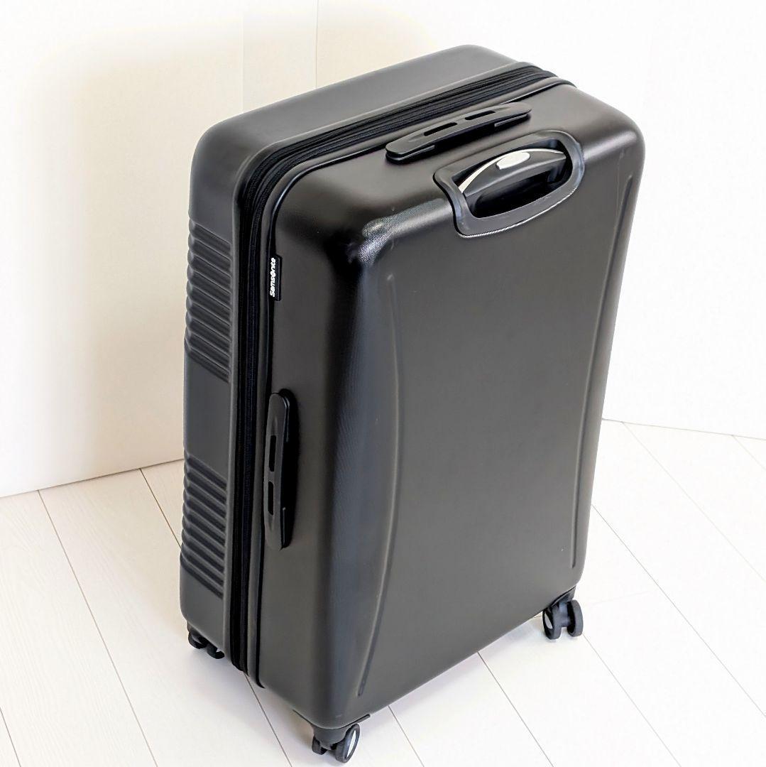 【海外限定品】超美品 サムソナイト Lサイズ ハード キャリーケース ブラック