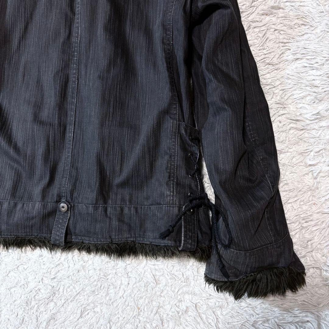 ジャケット・アウター 00s grunge far riders jacket y2k