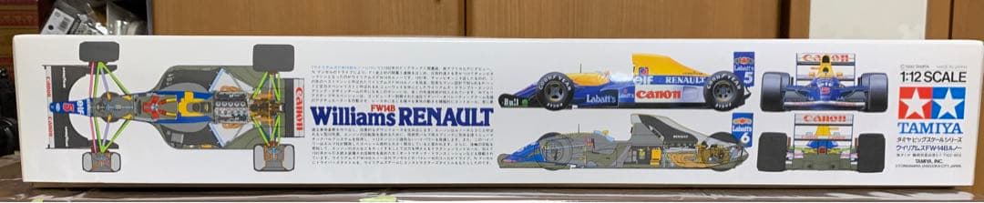 TAMIYA 1/12 ITEM 12029 ウイリアムズFW-14Bルノー