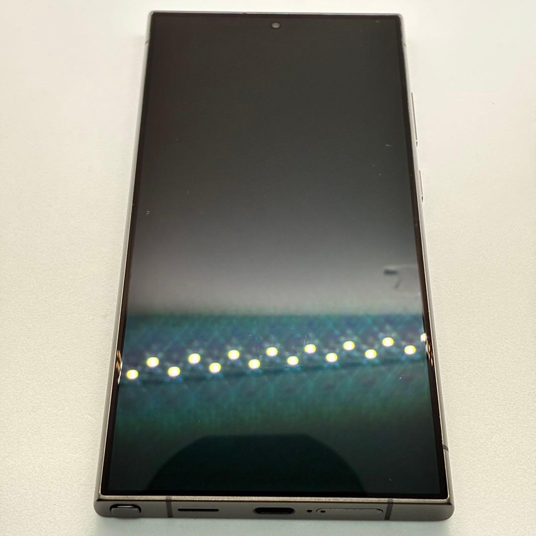【美品】Galaxy S24 Ultra 256GB チタニウムグレー08888