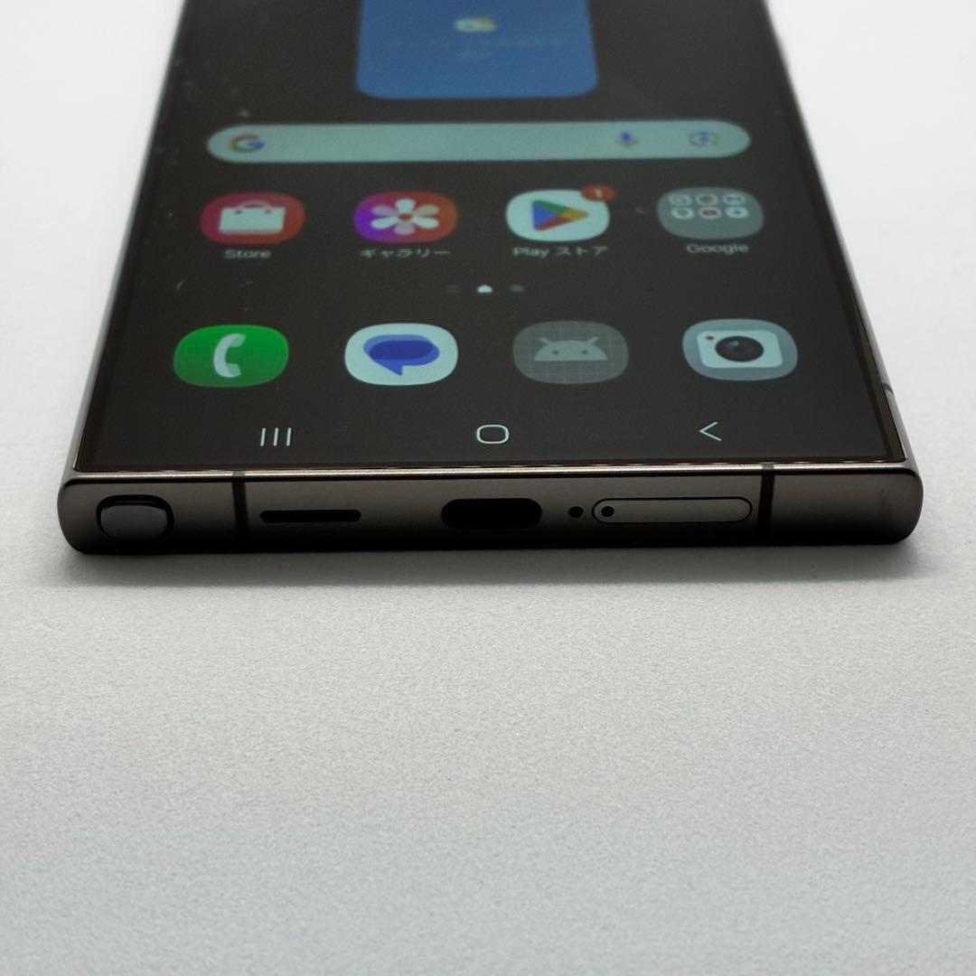 【美品】Galaxy S24 Ultra 256GB チタニウムグレー08888