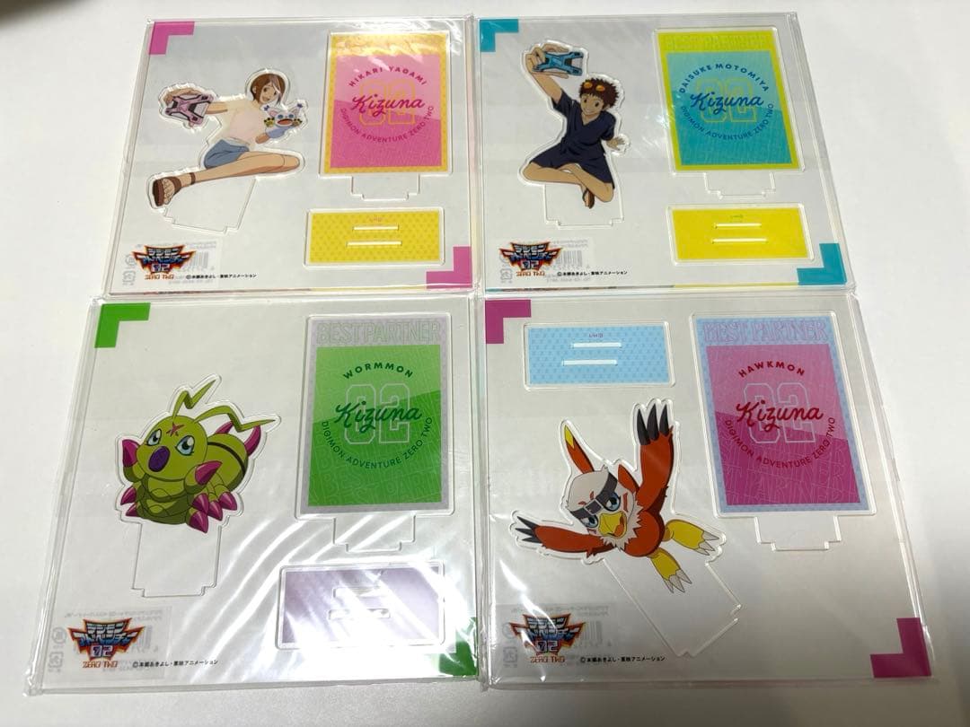 デジモンアドベンチャー02ベストパートナー「絆」アクリルスタンド 全12種類