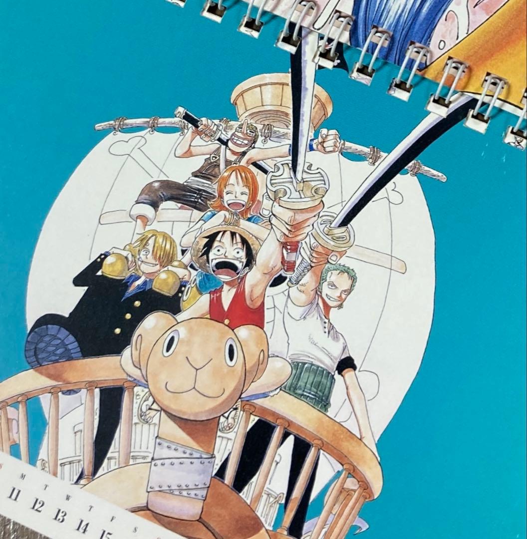☆激レア☆未使用！2001 ONE PIECEワンピースカレンダー　尾田栄一郎