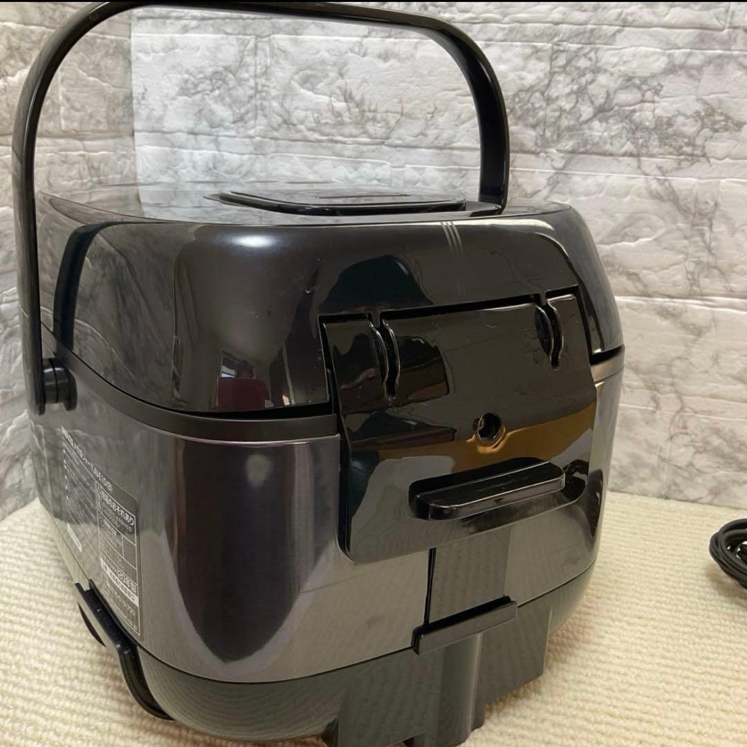 【美品】YAMAZEN 山善 IH炊飯ジャー YJN-E10(B) 5.5合炊き