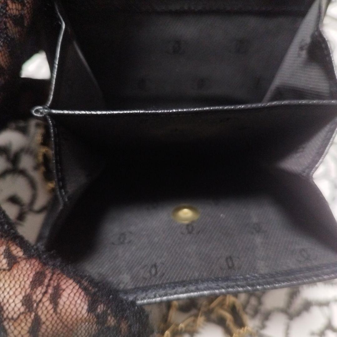 シャネルココボタン　折り財布