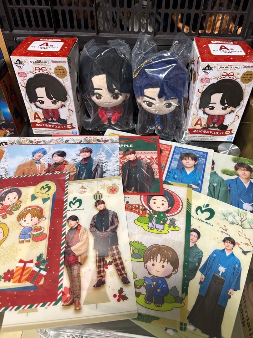 一番くじ Mrs. GREEN APPLE A賞 大森元貴　若井滉斗 【箱付き】