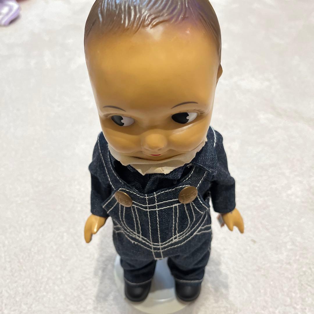 buddy lee デニムオーバーオール人形 約30cm