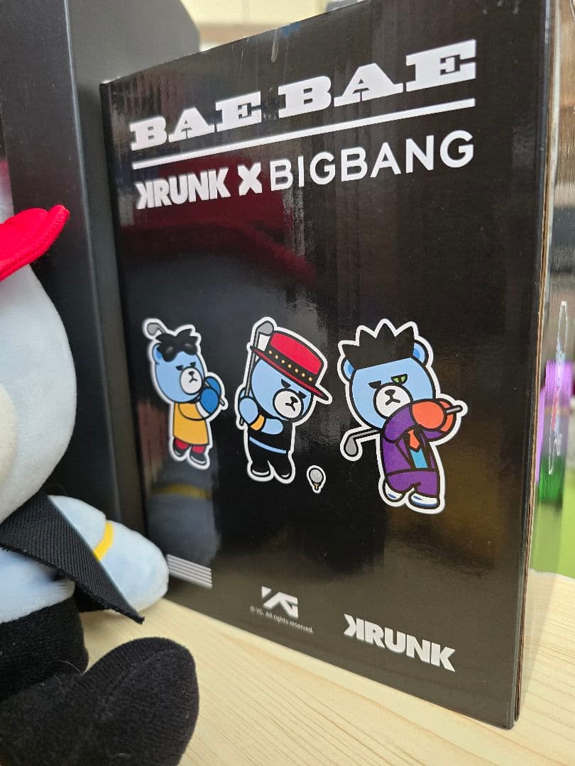 BIGBANG　ゴルフヘッドカバー　２点セット　ぬいぐるみ