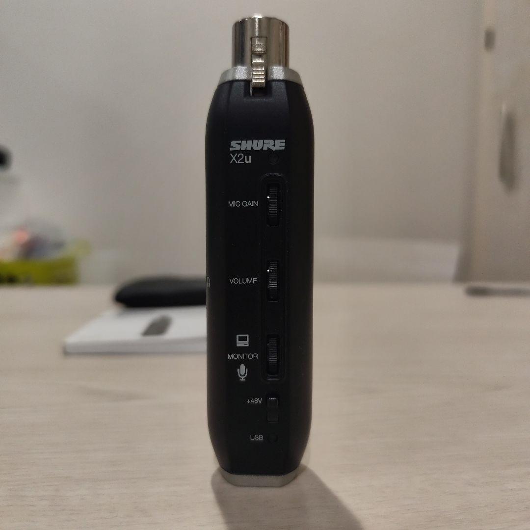 美品 SHURE X2u USBオーディオインターフェース