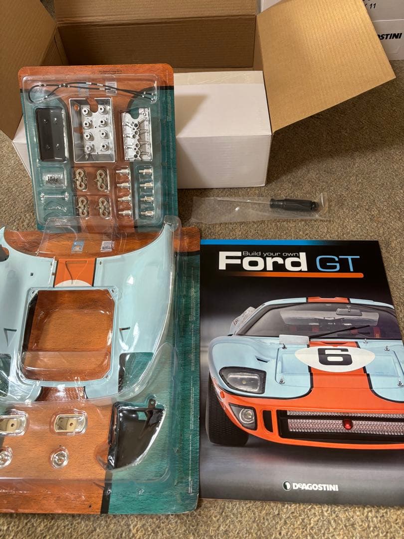ディアゴスティーニ フォードGT 1/8 全110号　未開封新品