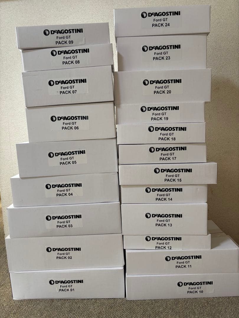 ディアゴスティーニ フォードGT 1/8 全110号　未開封新品