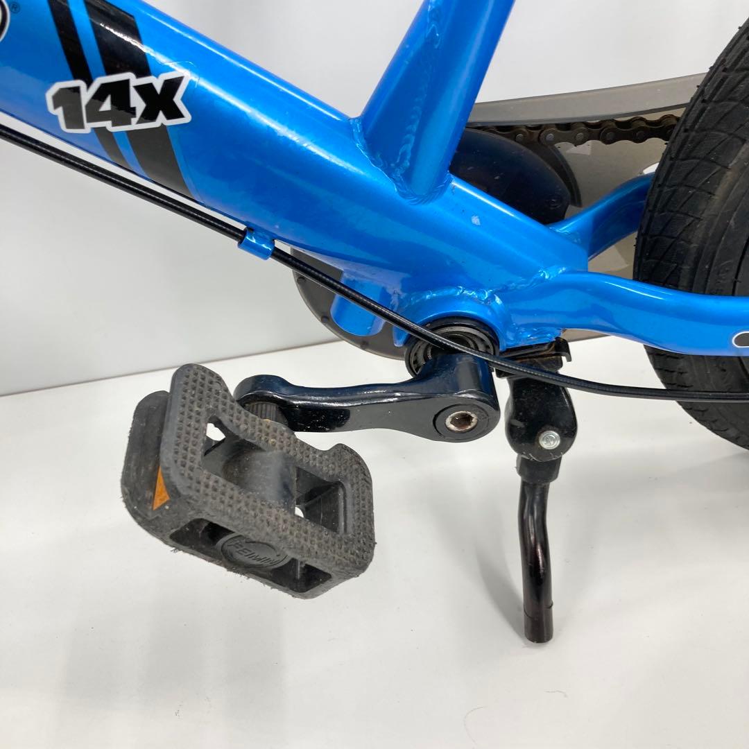 STRIDER ストライダー 14x ブルー スタンド付き 自転車 14インチ