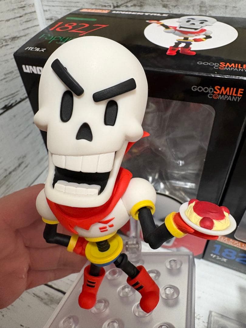 アンダーテール　UNDERTALE ねんどろいど　セット　サンズ　パピルス