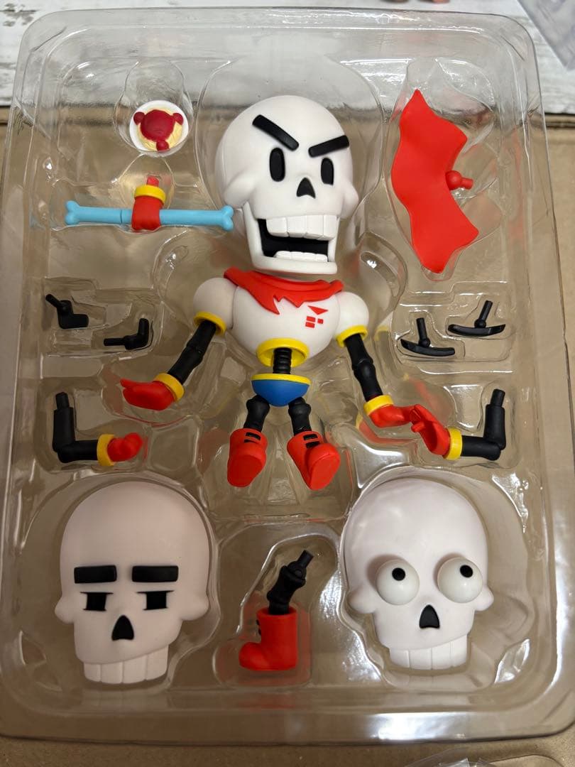 アンダーテール　UNDERTALE ねんどろいど　セット　サンズ　パピルス