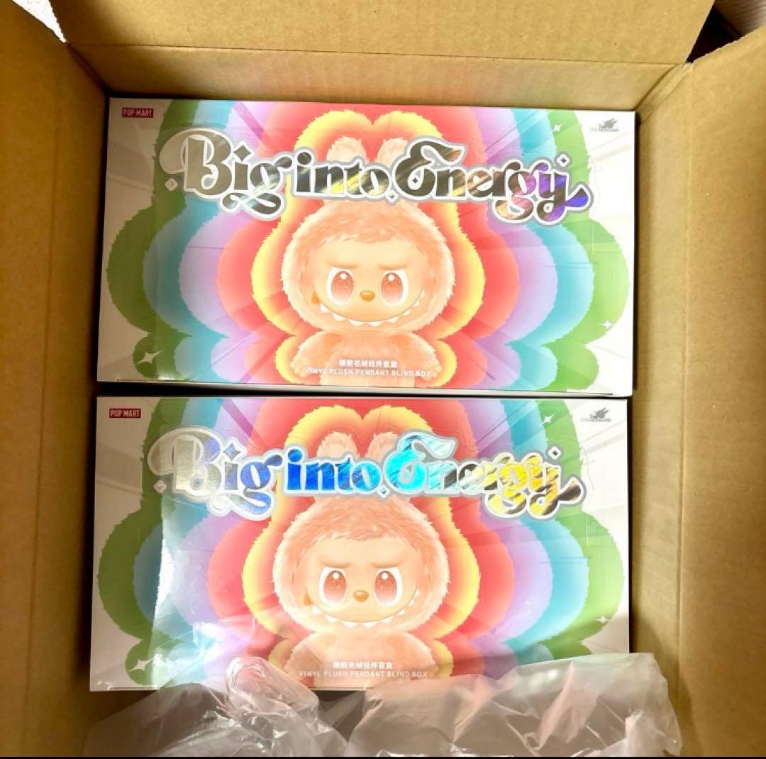 LABUBU Big into Energy ぬいぐるみ アソート box ×2