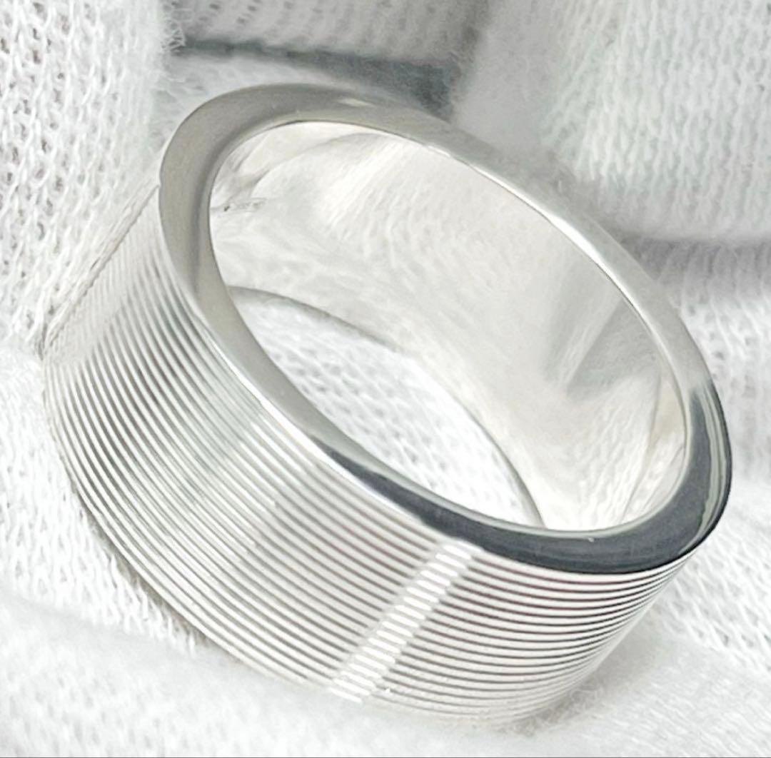 美品　GUCCI 指輪　ロゴリング　14号