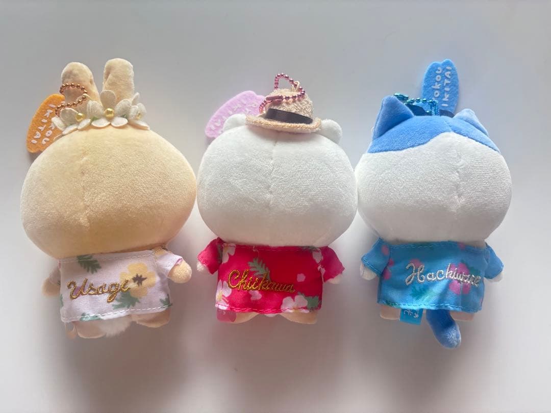 ちいかわ観光　ぷちミニマスコット レア　ちいかわ・ハチワレ・うさぎ　セット