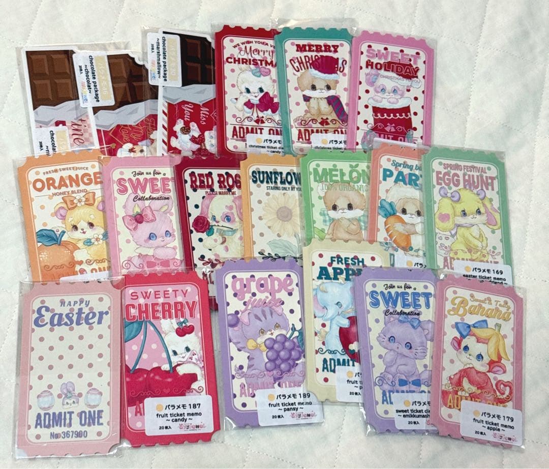 ayyjewelアイジュエル様メモ帳、ステッカー180点おまとめセット