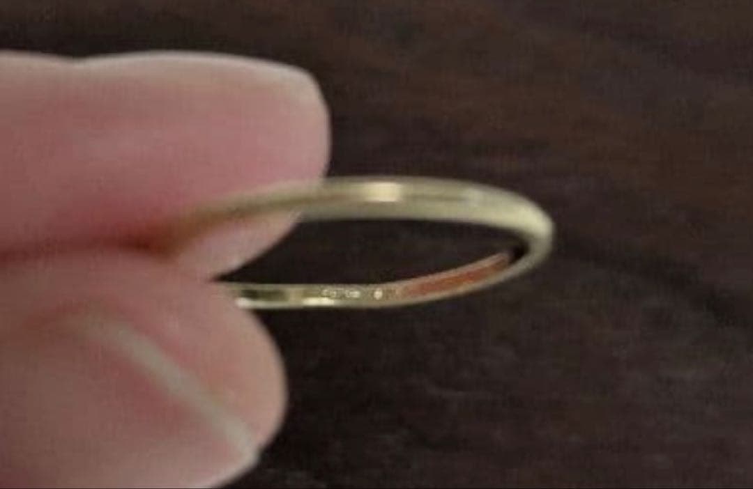 AHKAH アーカー K18 ヌーディーバゲット リング ダイヤモンド