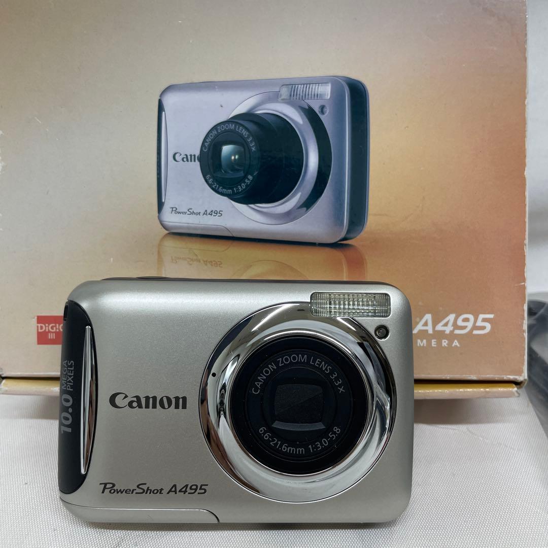 Canon PowerShot A495 デジタルカメラ