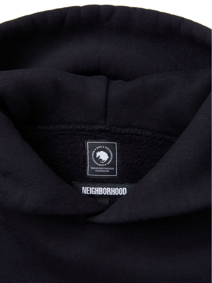 NEIGHBORHOOD. RATS ブラックパーカー　新品未使用品Lサイズ