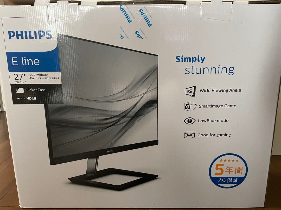 PHILIPS E line 27インチ モニター　271E1D/11