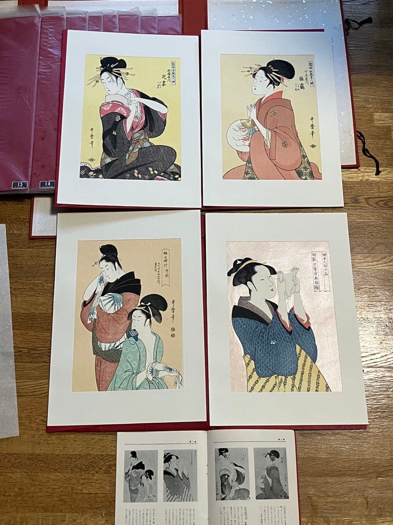 j*b様 歌麿名作選　悠々洞出版　全30枚