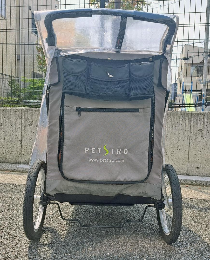 大型犬・多頭飼いカート「Silver Wing」4輪バギー（着払い）