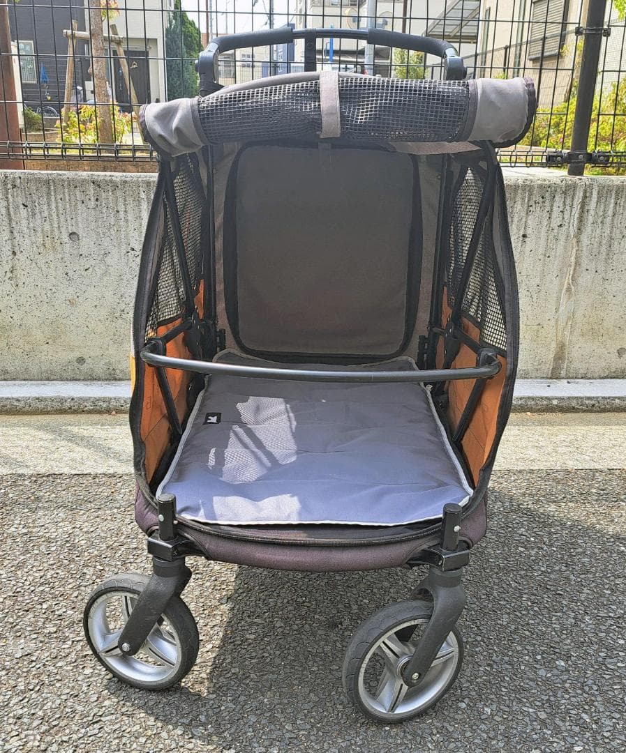 大型犬・多頭飼いカート「Silver Wing」4輪バギー（着払い）