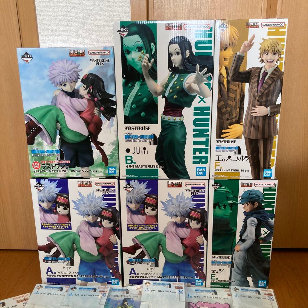 一番くじ HUNTER x HUNTER A賞　B賞　E賞 F賞 ラストワン賞